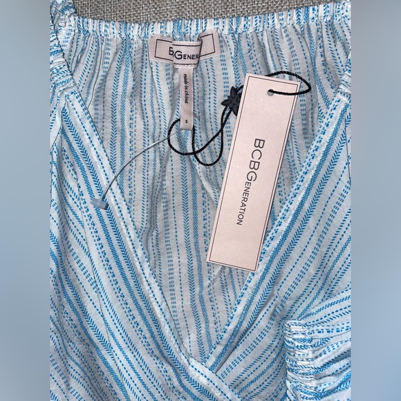 137.  Bcbgeneration Wrap Blouse - Picture 7 of 11